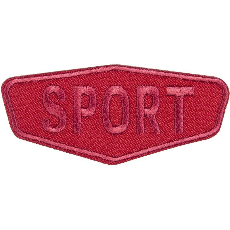 Термоаппликация HKM "Спорт (красный)", полиэстер #1