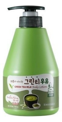 Welcos Kwailnara Green Tea Milk Body Lotion лосьон для тела с ароматом зеленого чая (560мл.)  #1