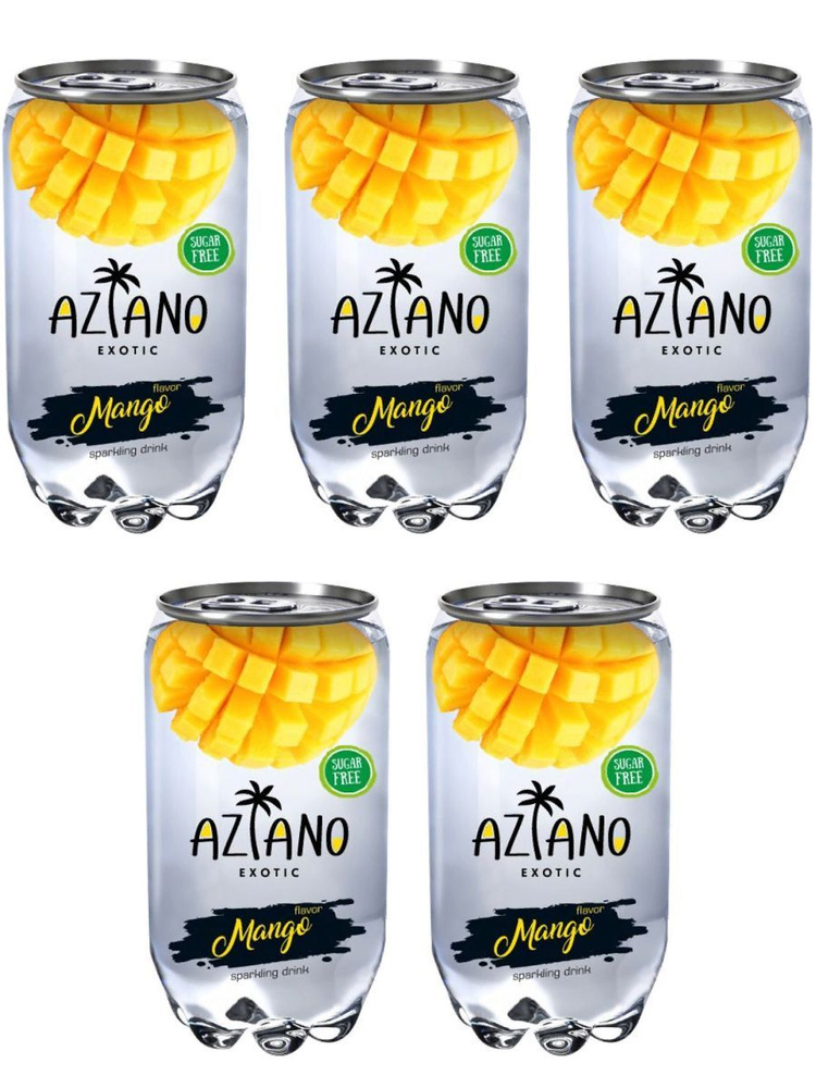 напиток Aziano Mango Манго 350мл х 5шт #1