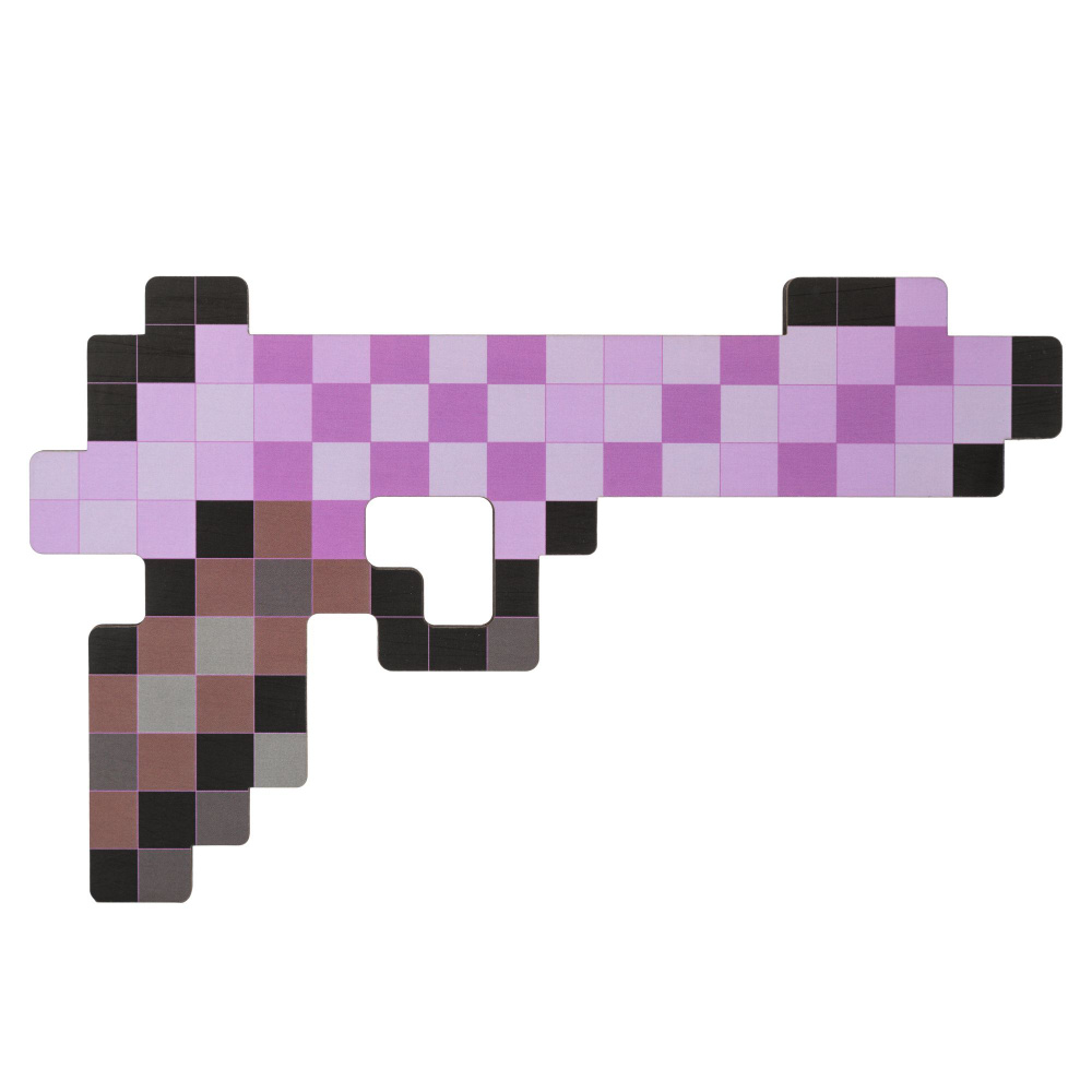 Пистолет пиксельный магический Minecraft - купить с доставкой по ...