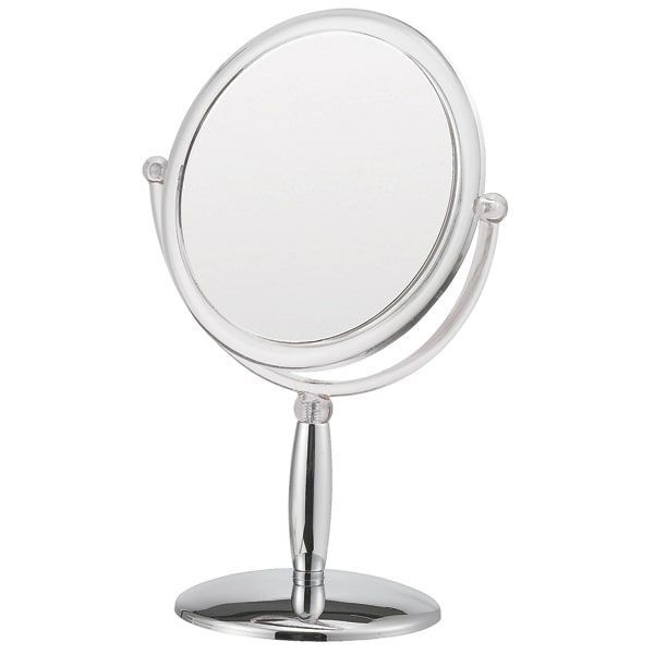 Зеркало настольное DEWAL MR-417, круглое (15 x 21,5 см) #1