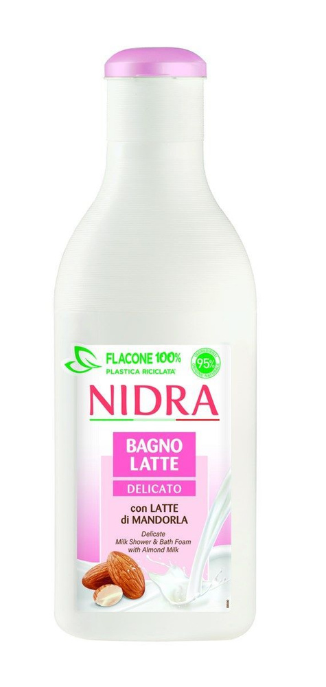 Пена для ванны Nidra с миндальным молоком, 750мл, 4 штуки #1