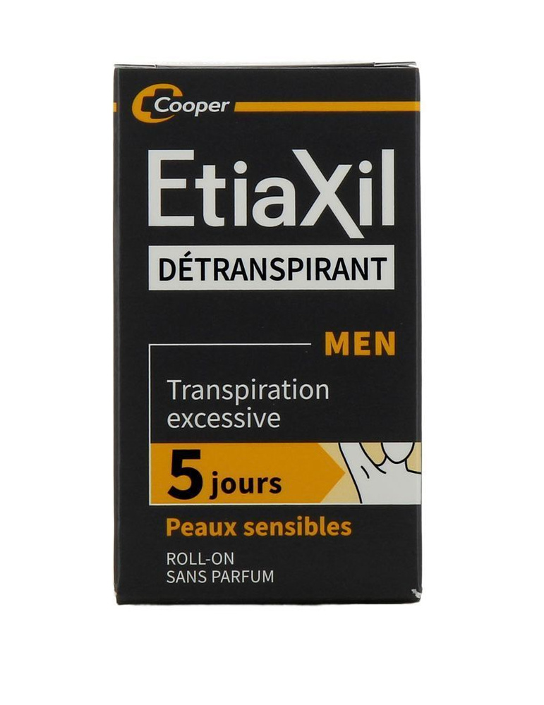 Etiaxil Men Мужской Дезодорант Антиперспирант ночного действия, с защитой до 5 дней для чувствительной #1