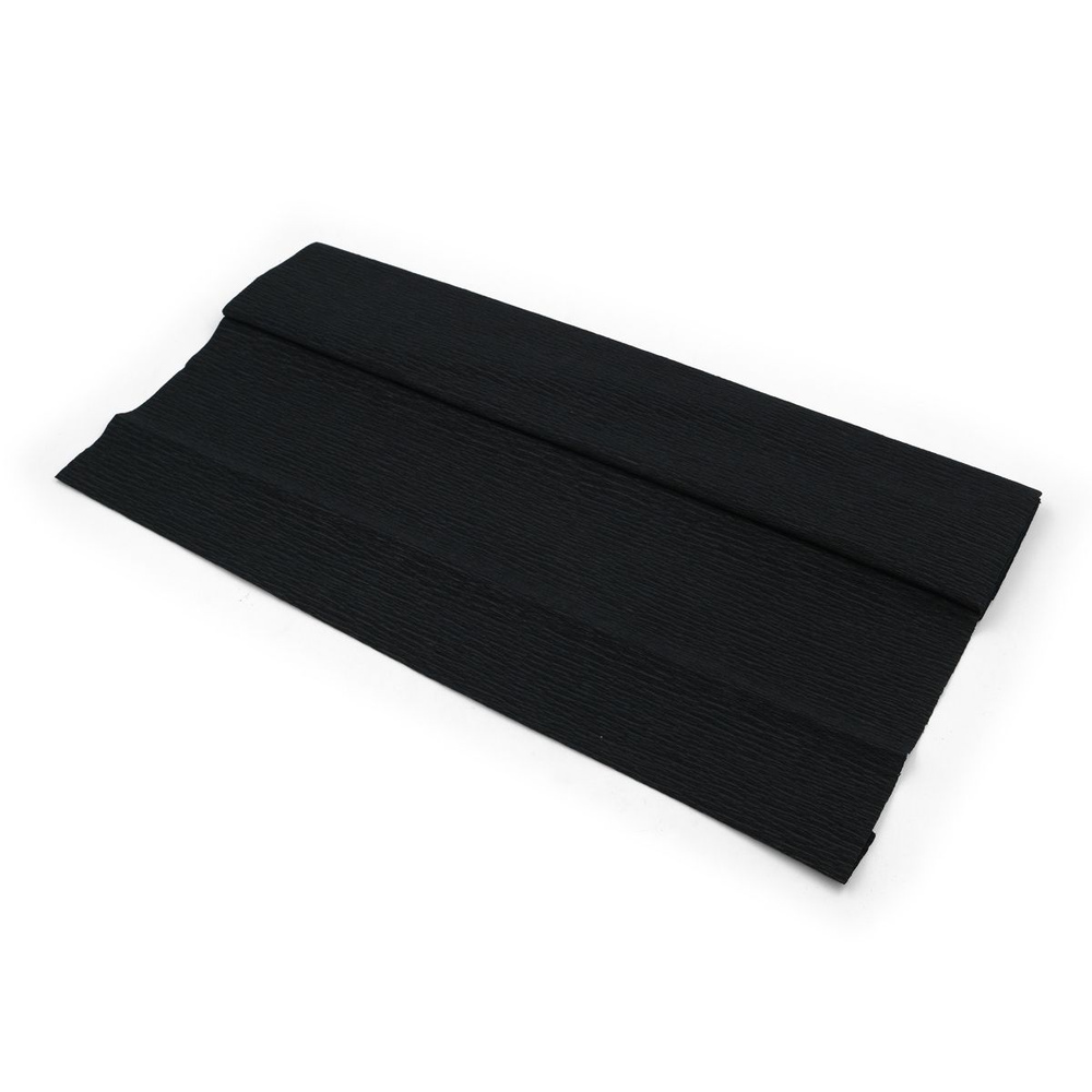 Бумага креповая упаковочная, 50*200 см, плотность 35 г/м2, 2 шт/упак, черный, Astra&Craft  #1