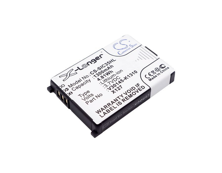 Аккумулятор для Siemens C35 усиленный 1300 mAh, Siemens S35, Siemens M35, V30145-K1310-X127 - CS-SIC35HL #1