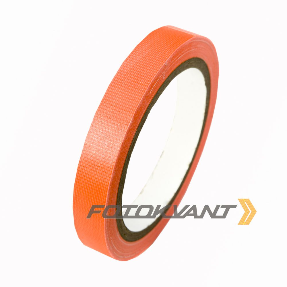 Fotokvant Orange gaffer tape тейп УФ оранжевый 15 мм х 25 м #1