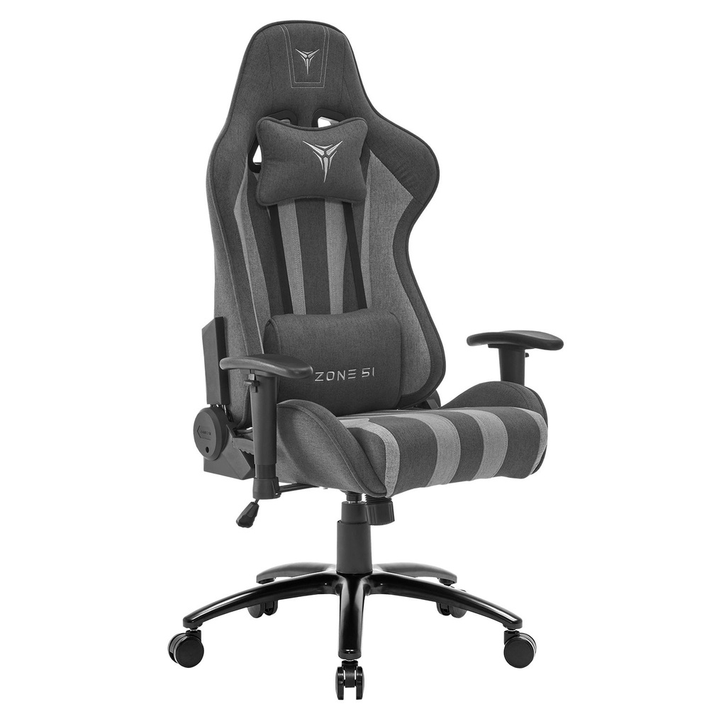 ZONE 51 Игровое компьютерное кресло Gravity X-Weave, Grey #1