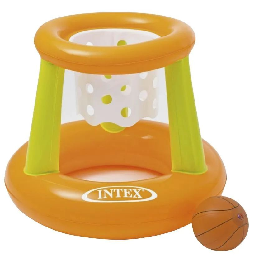 Корзина баскетбольная надувная с мячом Intex 58504 #1