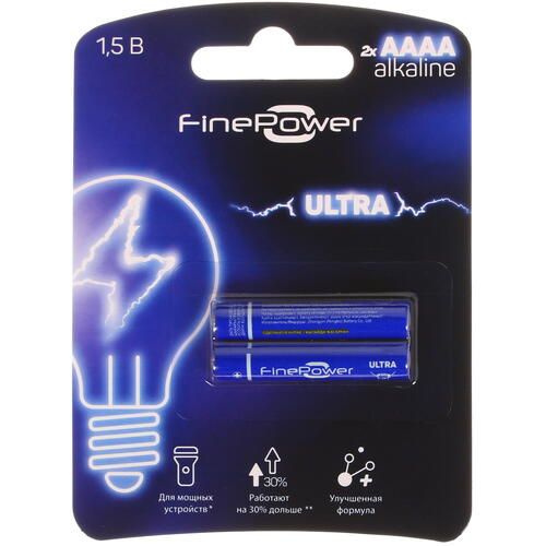 Батарейка щелочная FinePower Ultra #1