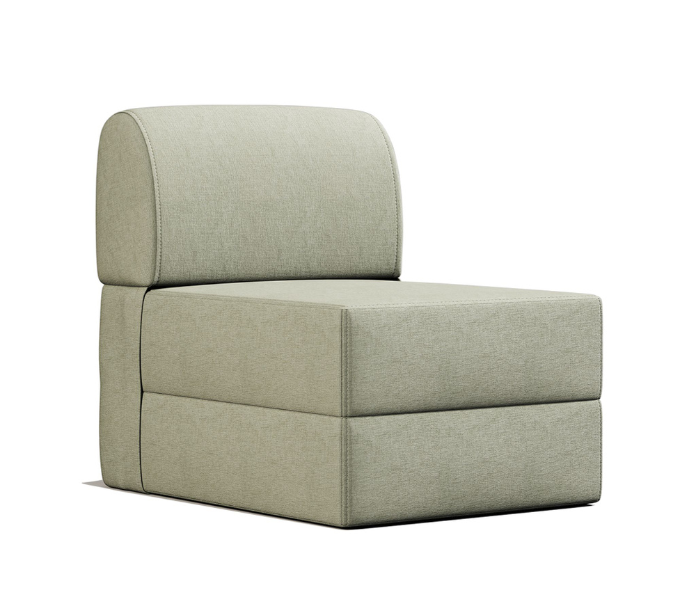 Кресло кровать Рио рогожка светло-зеленый #1