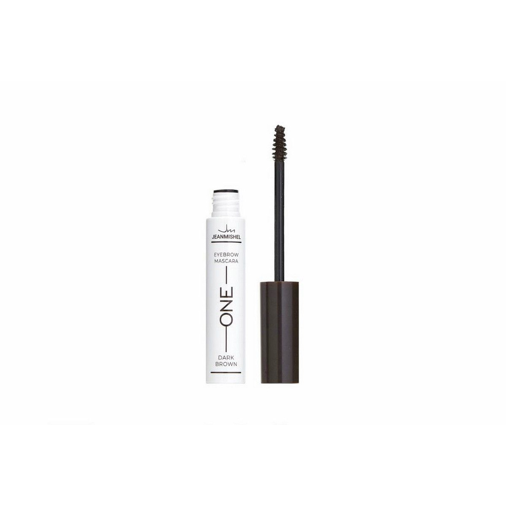 Тушь для бровей Jeanmishel Eyebrow mascara объём 8мл 03 dark brown, - 1шт #1