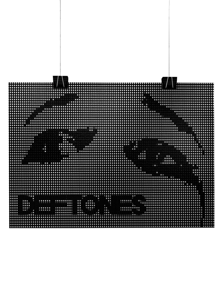 IDOL MERCH Постер "Deftones", 42 см х 29.7 см #1