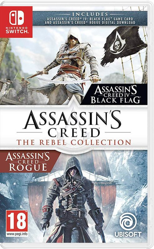 Игра Assassins Creed: Мятежники. Коллекция (The Rebel Collection) (Nintendo Switch, Русская версия)  #1