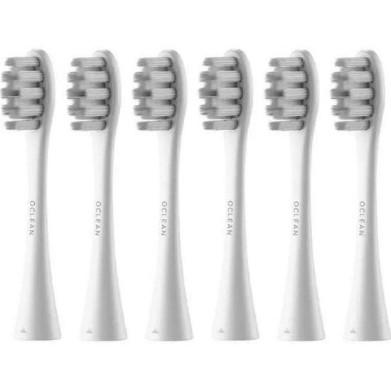 Насадка для зубной щетки Oclean P1S12 W06 Для чувствительных десен, белая, 6 шт  #1