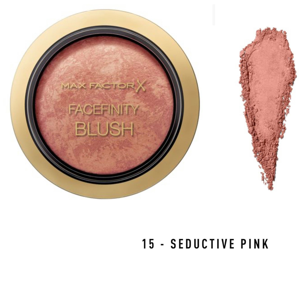 MAX FACTOR Румяна Facefinity Blush Creme Puff, № 15 Seductive Pink 1,5г #1