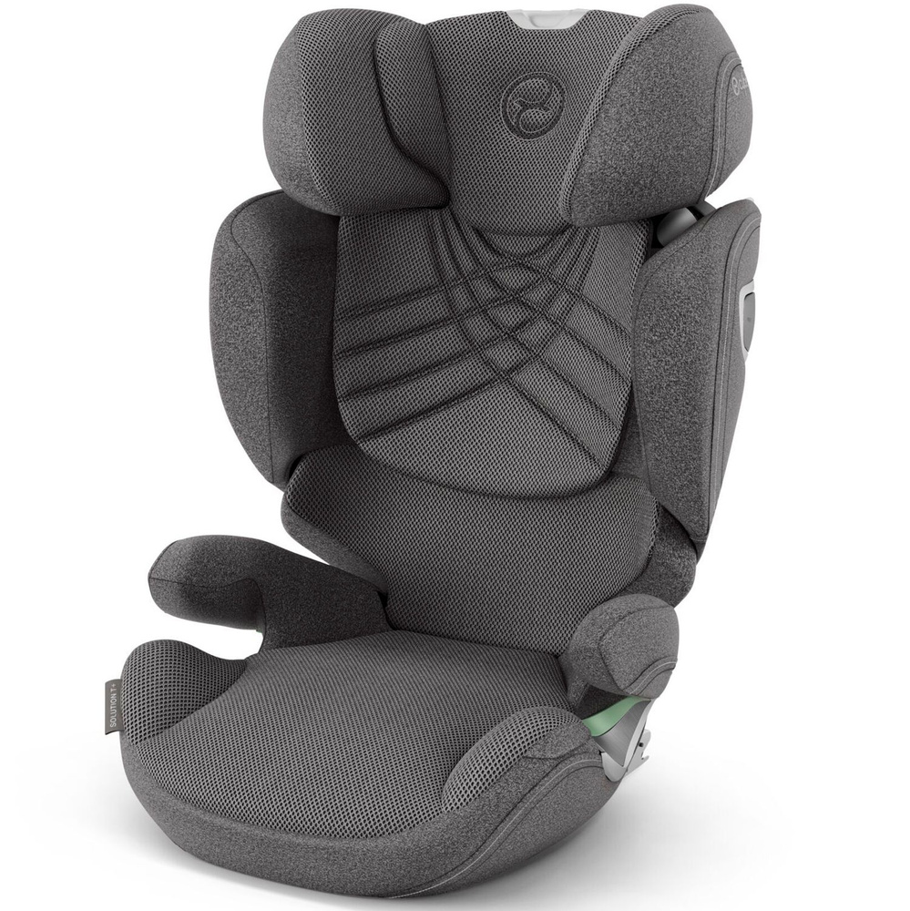 Детское автокресло Cybex Solution T i-Fix, цвет Mirage Grey PLUS серый, группа 2/3, от 3-х до 12 лет, #1