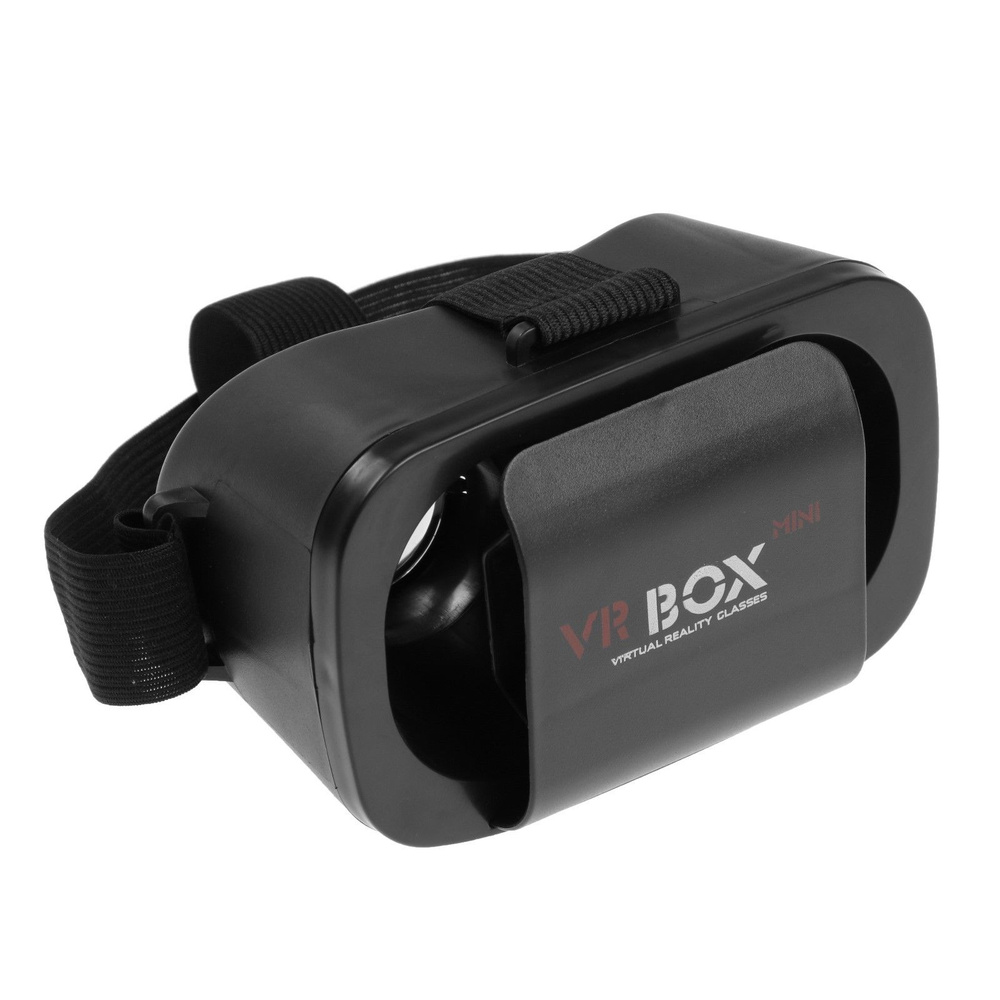 3D Очки мини виртуальной реальности LuazON, телефоны до 5,5", чёрные  #1