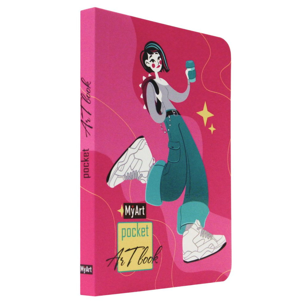 Скетчбук Pocket Artbook, "Девочка", формат А6, 80 листов #1