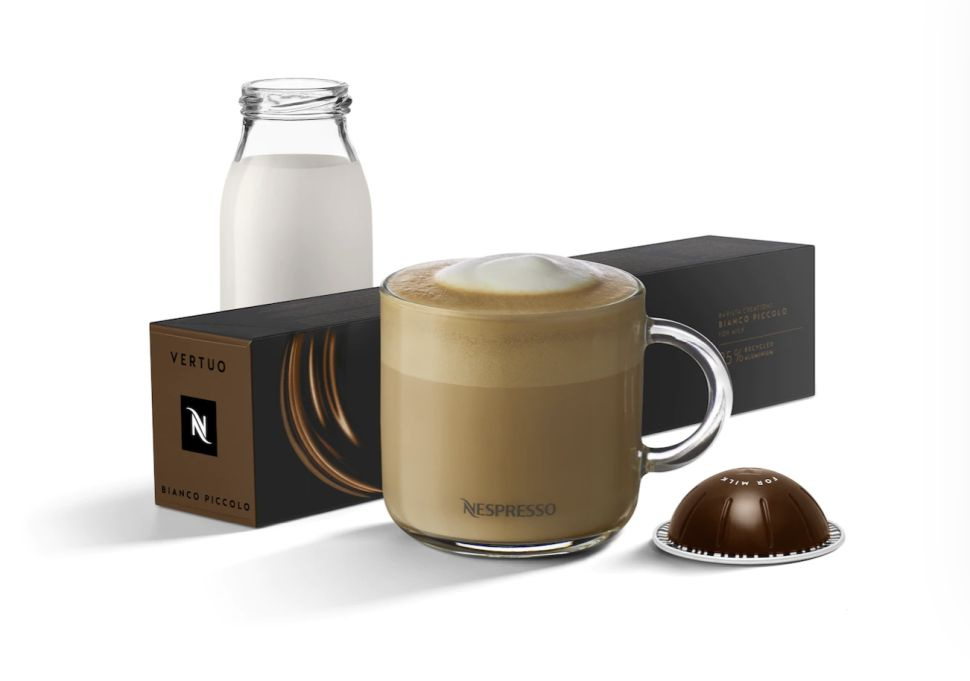 Кофе в капсулах Nespresso Vertuo Bianco Piccolo For Milk 1 уп. по 10 кап. #1