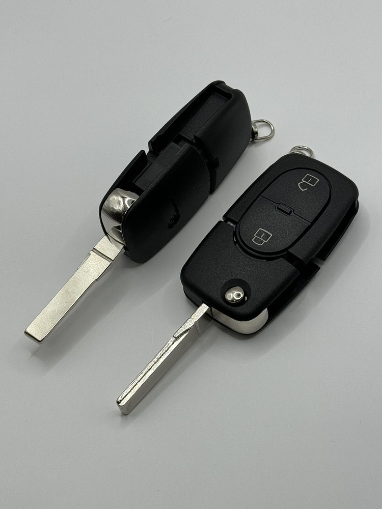 Корпус ключа AUDI HU66 HF55P 2+1кнопки #1