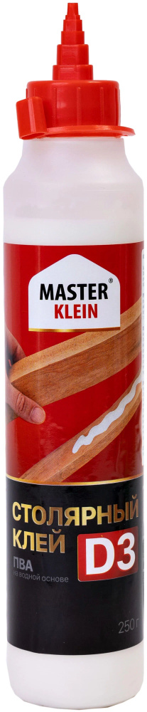 Клей ПВА столярный Д3 "Master Klein" 250г #1