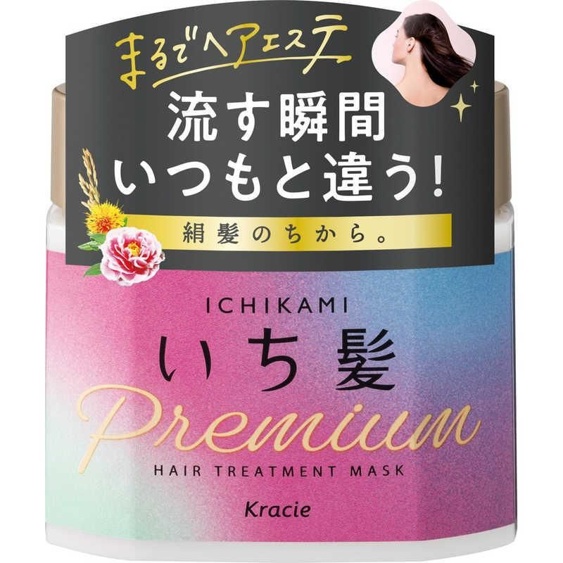 KRACIE Маска для защиты и восстановления волос Ichikami Premium Hair Treatment Mask, на основе масел #1