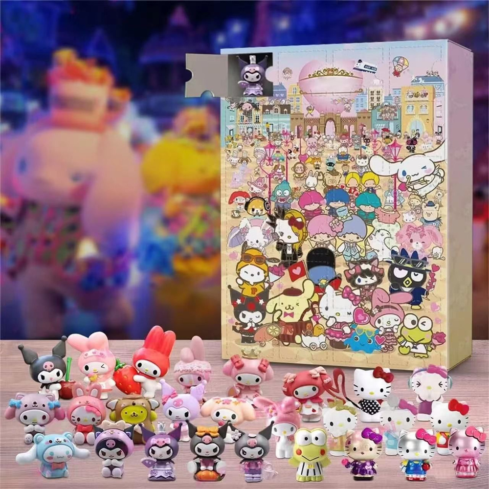 адвент календарь Hello Kitty и Kuromi / Хелло Китти и Куроми #1