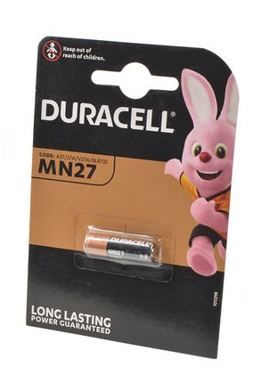 Батарейка щелочная DURACELL MN27 BL1 блистер 1 шт. #1