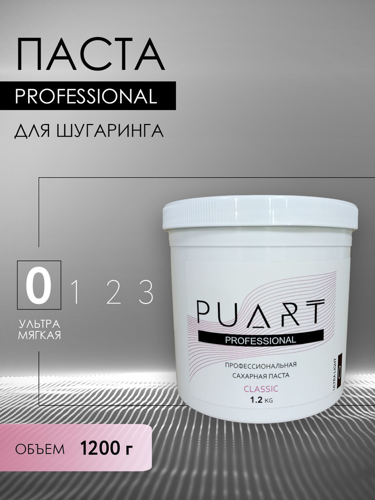 Профессиональная сахарная паста PUART Classic Ultra Light 1.2кг #1