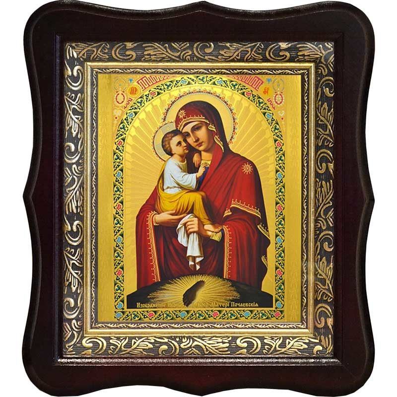 Почаевская икона Божьей Матери #1