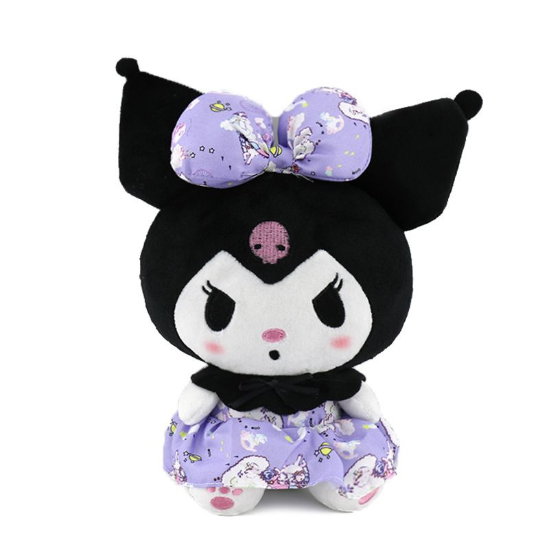 Мягкая игрушка Санрио Куроми 20 см / Sanrio Kuromi Hello Kitty 25 cm #1