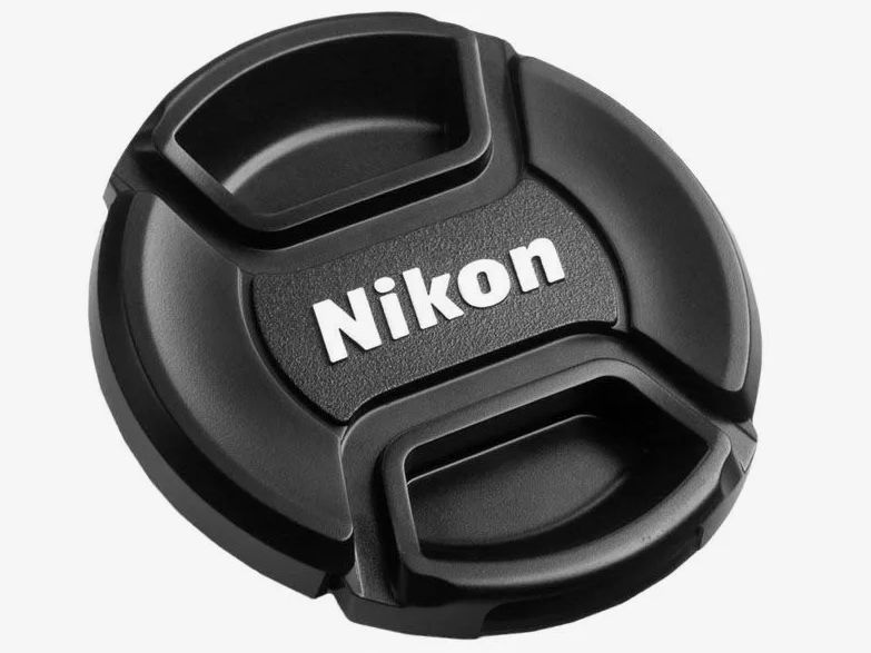 Защитная крышка объектива для Nikon 55mm / Крышка для фотоаппарата Никон 55мм  #1