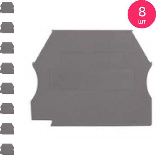 Klemsan 444120 Торцев. изол. на клеммники AVK (2,5-10мм2) NPP (комплект ...