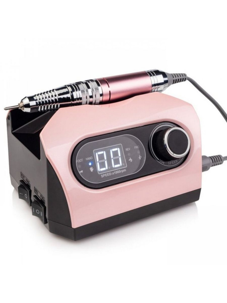 Аппарат для маникюра и педикюра , фрезер ZS-717, розовый #1
