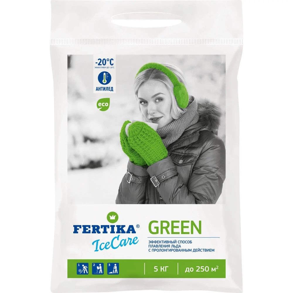 Противогололедный материал Icecare Green 5 кг, 1 шт. в заказе #1