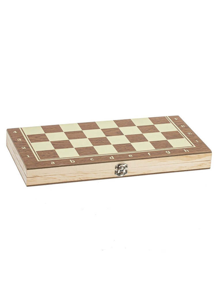 Шахматы шашки нарды 3 в 1 Remecoclub деревянные 29x14,5x3 см #1