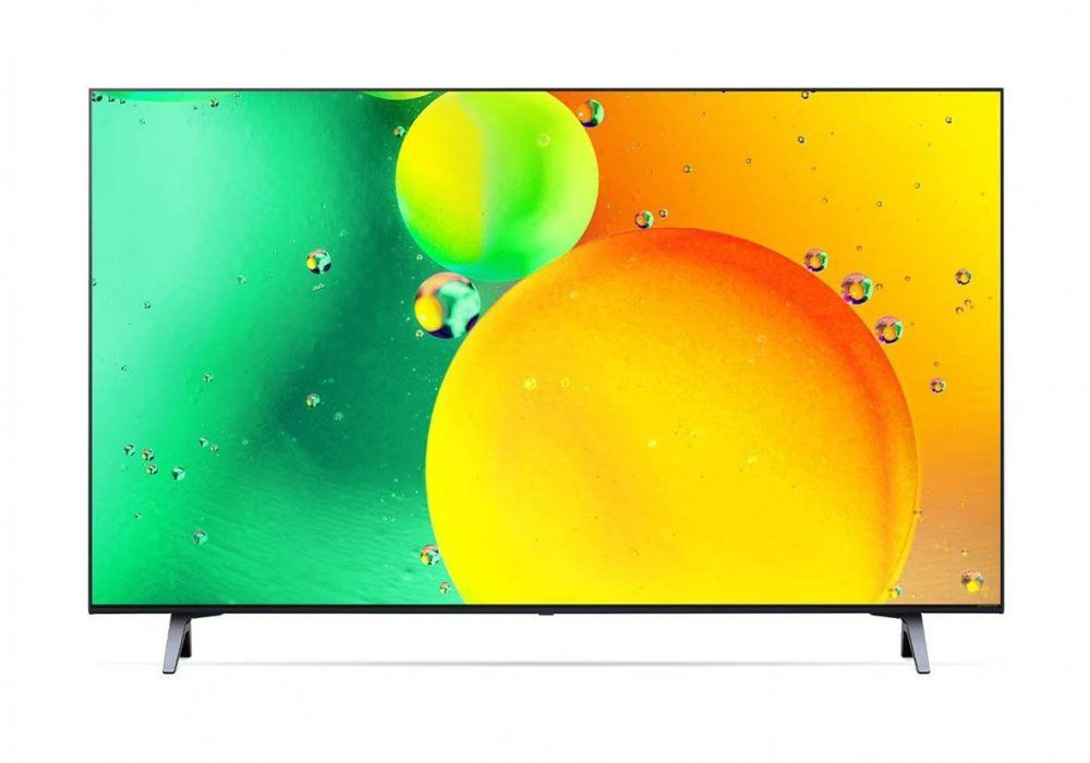 LG Телевизор 43NANO75SQA 43" 4K UHD, черный #1