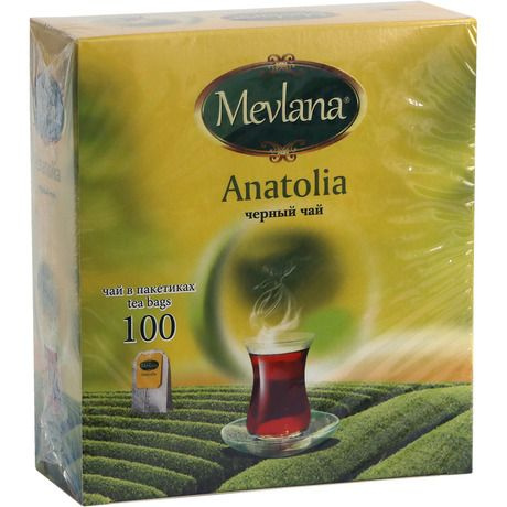 Чай черный Mevlana Anadolu 100пак #1