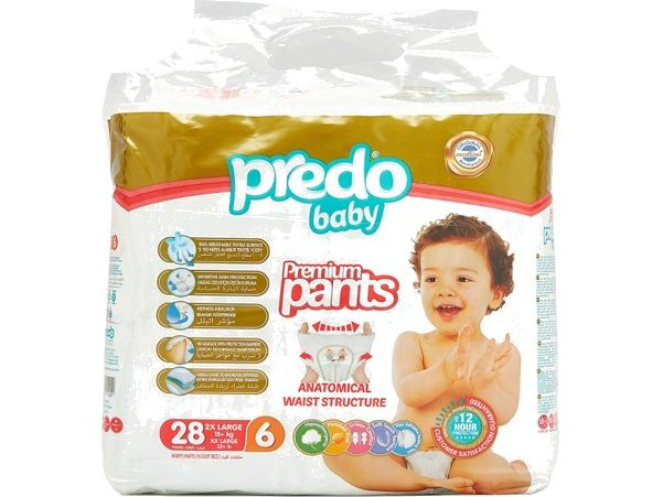 Подгузники-трусики № 6 (15+ кг) Predo baby pants 2X LARGE №6 #1