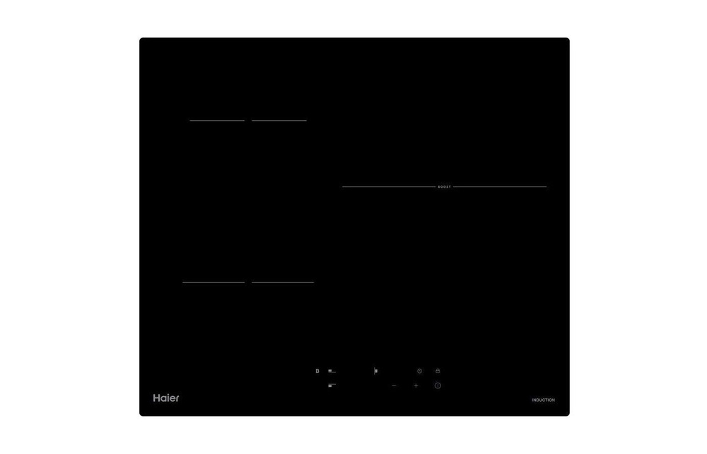 Haier Индукционная варочная панель HHK-Y63WTB, черный #1