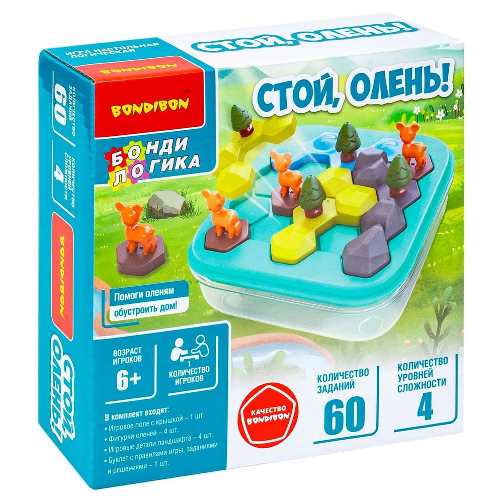 Игра логическая Bondibon Стой олень ВВ5835 #1