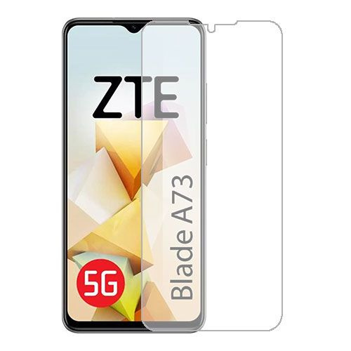 ZTE Blade A73 5G защитный экран Гидрогель Прозрачный (Силикон)  #1