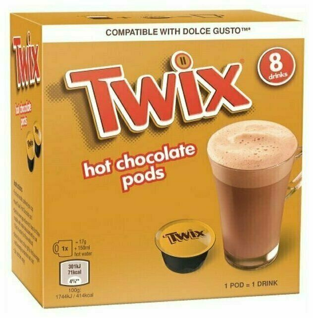 Горячий шоколад в капсулах Twix, 136 г #1