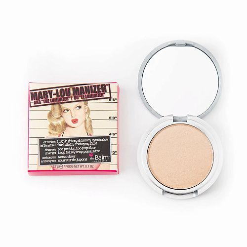 THEBALM Хайлайтер Mary Lou Manizer в дорожном формате, 2,7 г #1