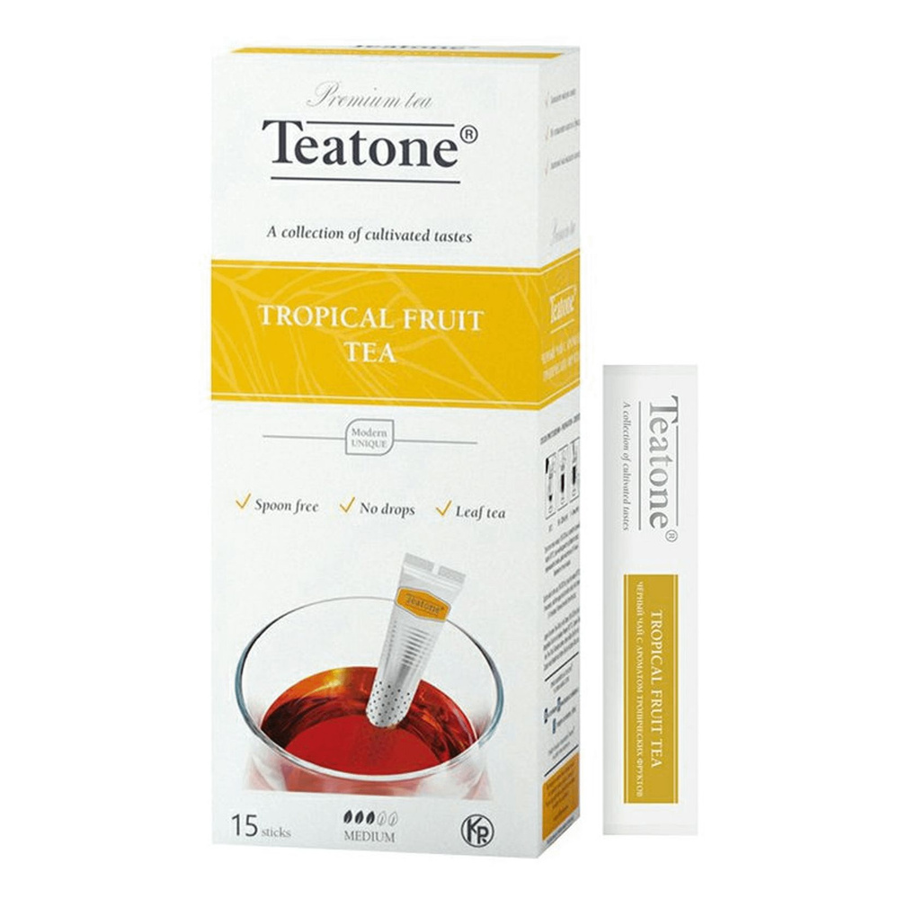 Чай черный Teatone Tropical Fruit в стиках 1,8 г х 15 шт #1