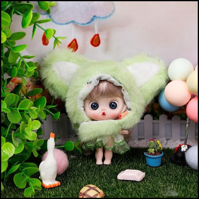 Пушистые игрушки мягкие ob11 bjd куклы милые выражения мини - купить с ...