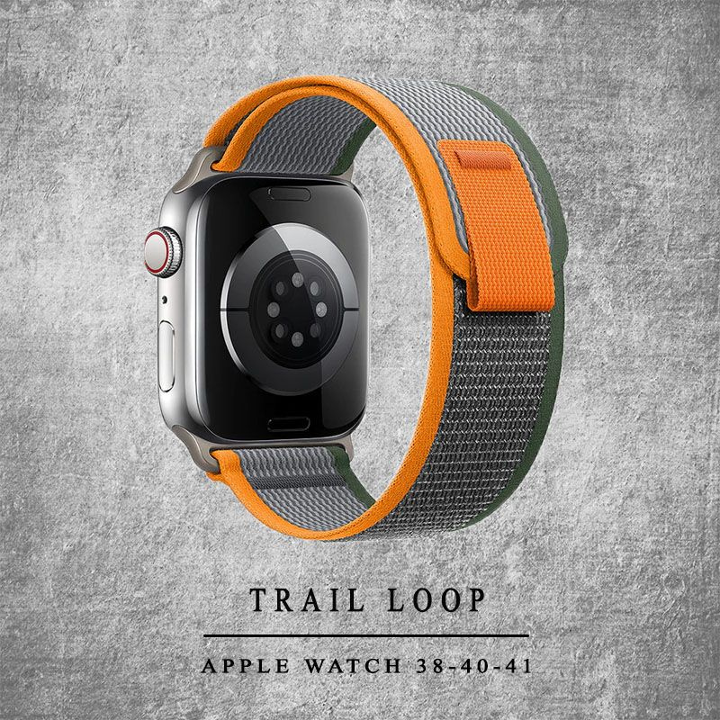 Сменный тканевый ремешок Trail Loop 38-40-41mm из легкого дышащего материала с удобной и надежной застежкой #1