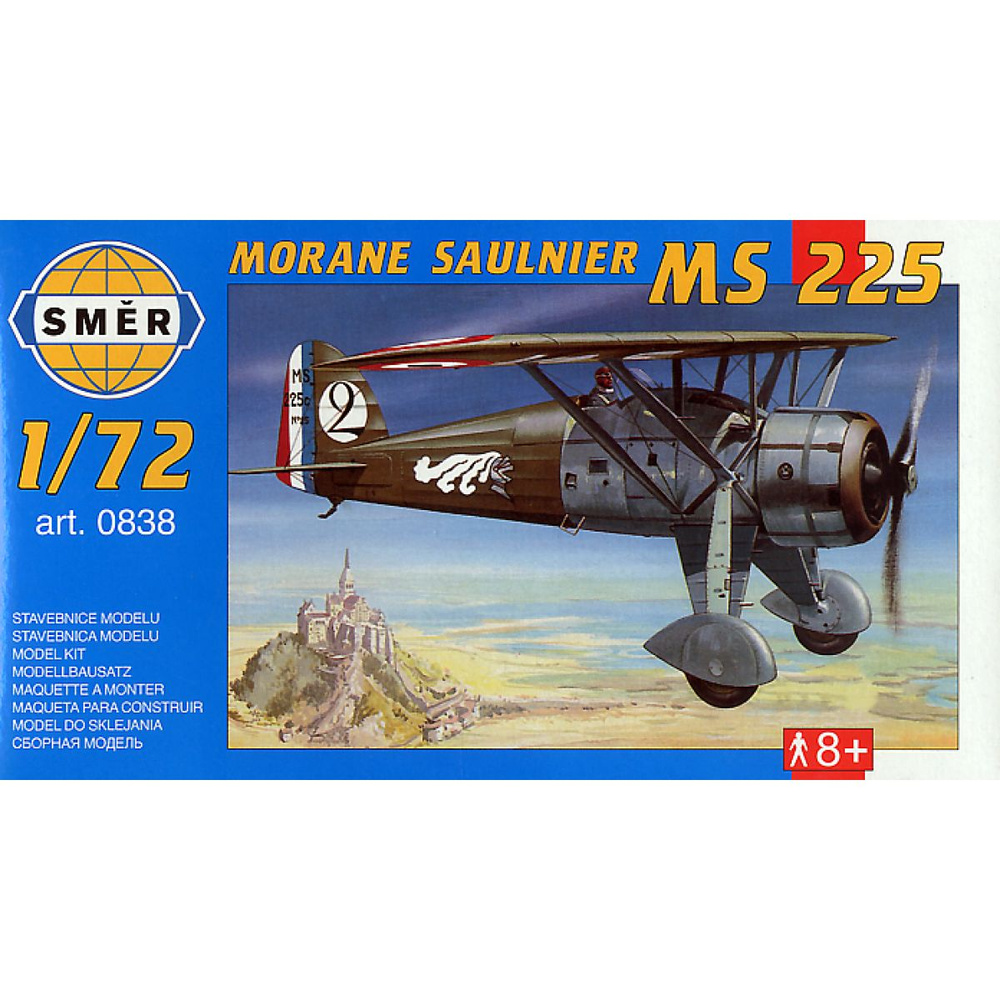 Smer Сборная модель 0838 Morane-Saulnier MS 225 1:72 #1