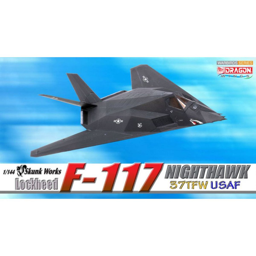Dragon Сборная модель 51019 Lockheed F-117 Nighthawk, 37th TFW, USAF 1:144 #1