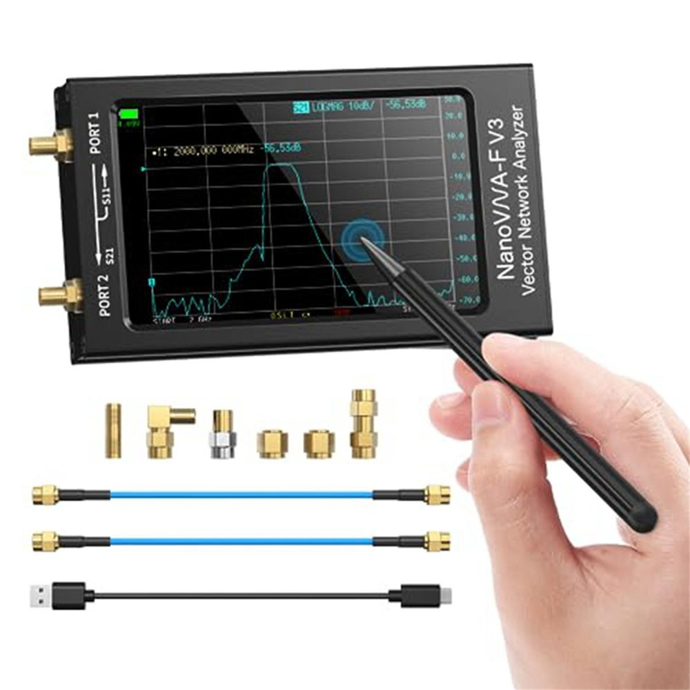 Векторный анализатор цепей NanoVNA-F V3, анализатор HF VHF UHF VNA na  #1